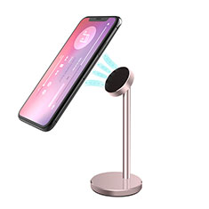 Universal Faltbare Ständer Handy Stand Flexibel B05 für Asus ROG Phone 5s Rosegold