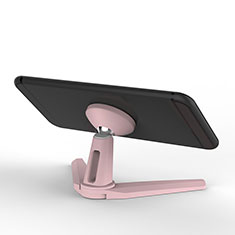Universal Faltbare Ständer Handy Stand Flexibel für Vivo Y55s 5G Rosa