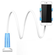 Universal Faltbare Ständer Handy Stand Flexibel T09 für Vivo Y35m 5G Hellblau