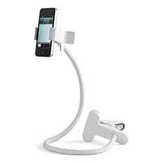 Universal Faltbare Ständer Handy Stand Flexibel T11 für Samsung Galaxy J3 2016 Weiß