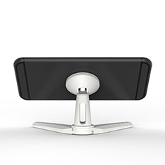 Universal Faltbare Ständer Handy Stand Flexibel für Oppo Reno5 Lite Weiß