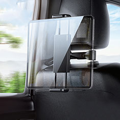 Universal Faltbare Ständer KFZ Halter Halterungung Rücksitz Handy Halter Halterung BS3 für Handy Zubehoer Kfz Ladekabel Schwarz