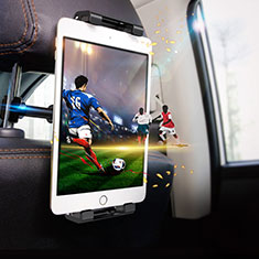 Universal Faltbare Ständer KFZ Halter Halterungung Rücksitz Tablet Halter Halterung B01 für Samsung Galaxy Tab S7 Plus 12.4 Wi-Fi SM-T970 Schwarz