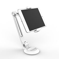 Universal Faltbare Ständer Tablet Halter Halterung Flexibel H04 für Apple iPad Mini 2 Weiß