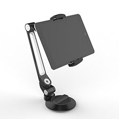 Universal Faltbare Ständer Tablet Halter Halterung Flexibel H12 für Huawei Mediapad M3 8.4 BTV-DL09 BTV-W09 Schwarz