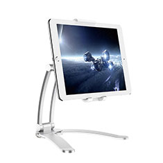 Universal Faltbare Ständer Tablet Halter Halterung Flexibel K05 für Apple iPad Air Silber