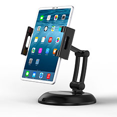 Universal Faltbare Ständer Tablet Halter Halterung Flexibel K11 für Apple iPad Air 5 10.9 (2022) Schwarz