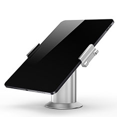 Universal Faltbare Ständer Tablet Halter Halterung Flexibel K12 für Huawei Mediapad T2 7.0 BGO-DL09 BGO-L03 Silber