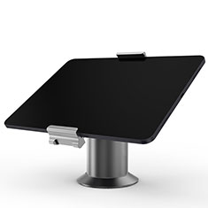 Universal Faltbare Ständer Tablet Halter Halterung Flexibel K12 für Samsung Galaxy Tab 3 8.0 SM-T311 T310 Grau