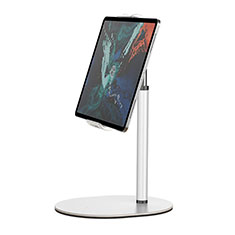 Universal Faltbare Ständer Tablet Halter Halterung Flexibel K28 für Apple iPad Air Weiß