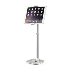 Universal Faltbare Ständer Tablet Halter Halterung Flexibel T09 für Apple iPad Pro 12.9 (2022) Weiß