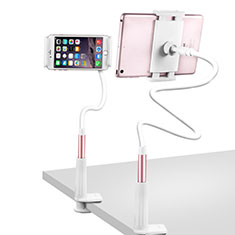 Universal Faltbare Ständer Tablet Halter Halterung Flexibel T33 für Apple iPad Mini 3 Rosegold