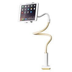 Universal Faltbare Ständer Tablet Halter Halterung Flexibel T34 für Apple iPad Mini Gelb