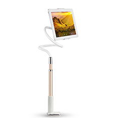 Universal Faltbare Ständer Tablet Halter Halterung Flexibel T36 für Huawei MediaPad X2 Rosegold