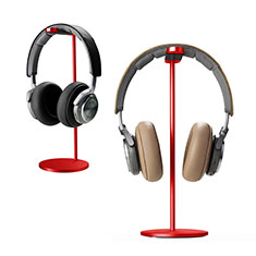 Universal Ständer Ohrhörer Headset Kopfhörer Stand H01 für Vivo iQOO U1 Rot
