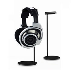 Universal Ständer Ohrhörer Headset Kopfhörer Stand für Vivo iQOO Z7x 5G Schwarz