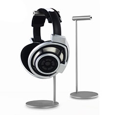 Universal Ständer Ohrhörer Headset Kopfhörer Stand für Huawei Honor 6X Silber