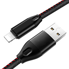 USB Ladekabel Kabel C04 für Apple iPhone 12 Schwarz