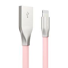 USB Ladekabel Kabel C05 für Apple iPad 10.2 (2020) Rosa