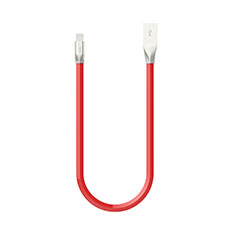 USB Ladekabel Kabel C06 für Apple iPad Pro 11 (2018) Rot