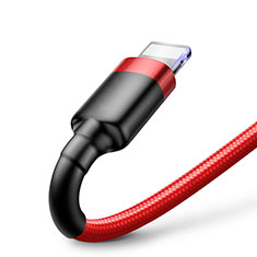 USB Ladekabel Kabel C07 für Apple iPad Mini 3 Rot