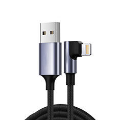 USB Ladekabel Kabel C10 für Apple iPhone 7 Schwarz