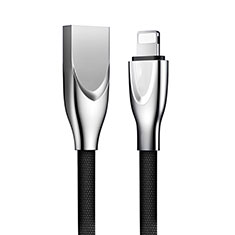 USB Ladekabel Kabel D05 für Apple iPad New Air (2019) Schwarz