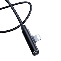 USB Ladekabel Kabel D07 für Apple iPhone 5 Schwarz