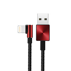 USB Ladekabel Kabel D19 für Apple iPad New Air (2019) 10.5 Rot