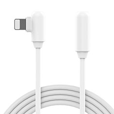 USB Ladekabel Kabel D22 für Apple iPhone 13 Pro Weiß