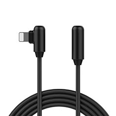 USB Ladekabel Kabel D22 für Apple iPhone SE (2020) Schwarz