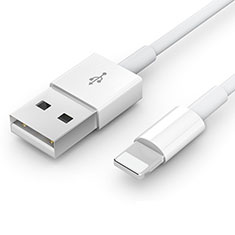 USB Ladekabel Kabel L09 für Apple iPad 10.2 (2020) Weiß