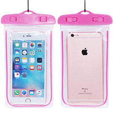 Wasserdicht Unterwasser Handy Tasche Universal W01 Pink