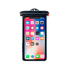 Wasserdicht Unterwasser Handy Tasche Universal W14 für Xiaomi Mi 4 LTE Schwarz