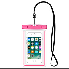 Wasserdicht Unterwasser Handy Tasche Universal W16 für Asus Zenfone 5 Lite ZC600KL Rosa