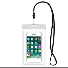 Wasserdicht Unterwasser Handy Tasche Universal W16 für Huawei Enjoy 6 Weiß