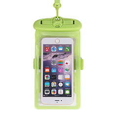 Wasserdicht Unterwasser Handy Tasche Universal W18 für Xiaomi Mi 4 LTE Grün