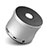 Bluetooth Mini Lautsprecher Wireless Speaker Boxen S04 Silber