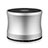 Bluetooth Mini Lautsprecher Wireless Speaker Boxen S04 Silber