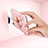 Fingerring Ständer Smartphone Halter Halterung Universal R03 Rosegold