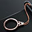 Fingerring Ständer Smartphone Halter Halterung Universal Z03 Rosegold