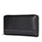 Handtasche Clutch Handbag Leder Lichee Pattern Universal H36 Schwarz