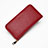 Handtasche Clutch Handbag Leder Lichee Pattern Universal Rot