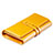 Handtasche Clutch Handbag Schutzhülle Leder Universal H14 Gold