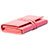 Handtasche Clutch Handbag Schutzhülle Leder Universal H14 Rosa