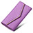 Handtasche Clutch Handbag Schutzhülle Leder Universal K03 Violett