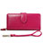 Handtasche Clutch Handbag Tasche Leder Universal Pink