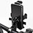 Handyhalterung Fahrrad Halterung Universal Motorrad HandyHalter Lenker Smartphone Bike H01 Schwarz