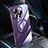 Handyhülle Hülle Crystal Hartschalen Tasche Schutzhülle mit Mag-Safe Magnetic Magnetisch für Apple iPhone 14 Pro Max Violett