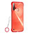 Handyhülle Hülle Crystal Hartschalen Tasche Schutzhülle S01 für Huawei P20 Lite (2019) Rot
